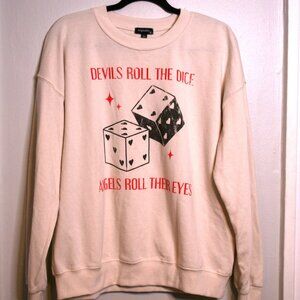 LIKE NEW Crewneck Taylor Swift Sweater | Size Large!